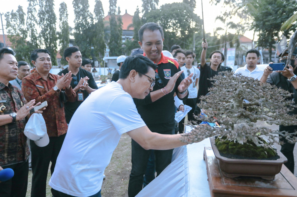 Sekda Adi Arnawa Buka Pecatu Bonsai Festival 2023